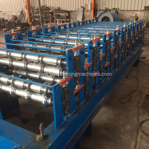 roof panel double deck forming machine line